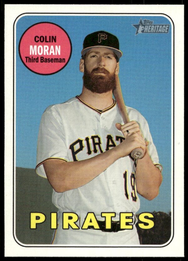 2018 Topps Heritage High Number Colin Moran #627 (Front)