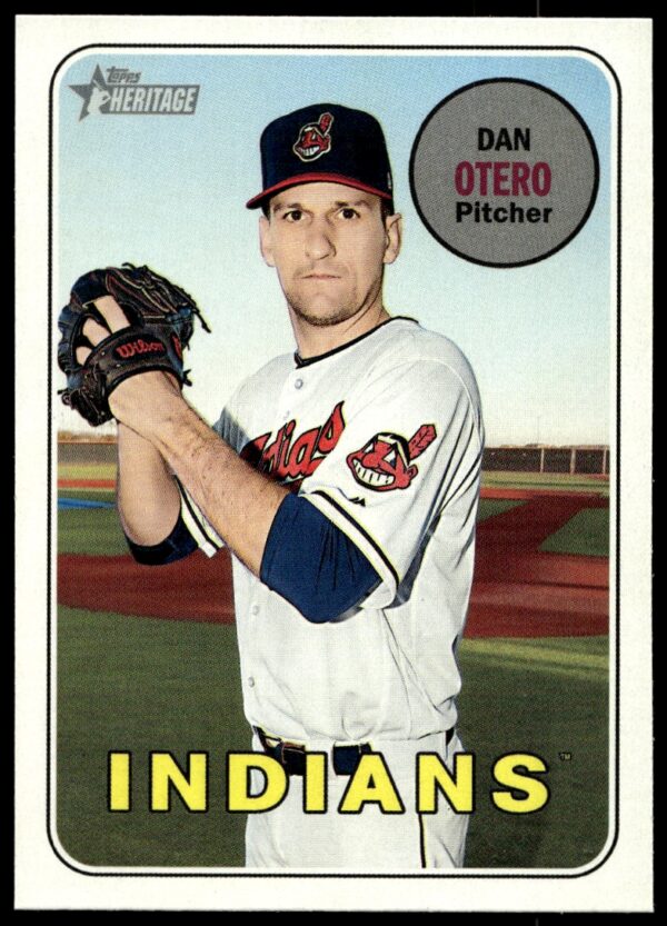 2018 Topps Heritage High Number Dan Otero #565 (Front)