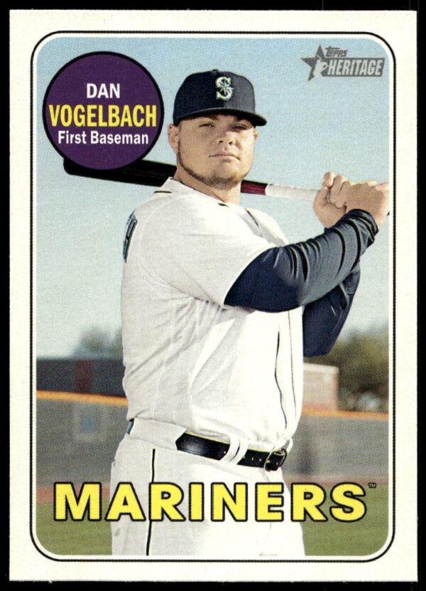 2018 Topps Heritage High Number Dan Vogelbach #700 (Front)