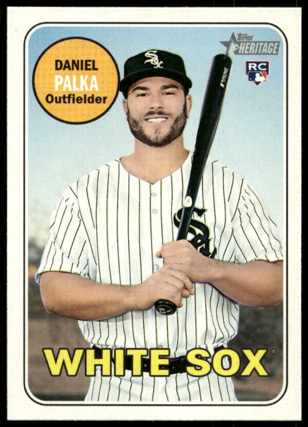 2018 Topps Heritage High Number Daniel Palka #693 (Front)