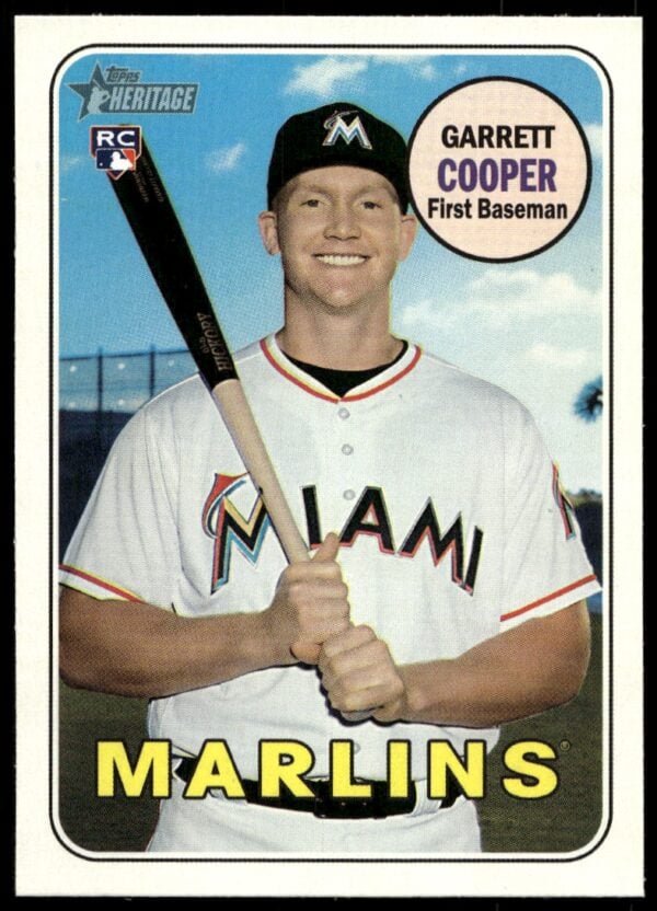 2018 Topps Heritage High Number Garrett Cooper #563 (Front)