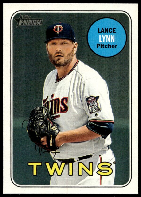 2018 Topps Heritage High Number Lance Lynn #682 (Front)