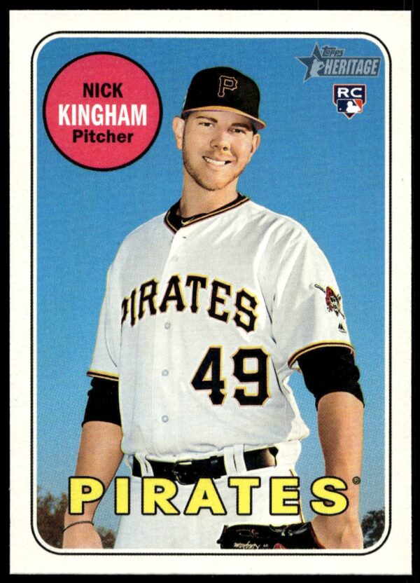 2018 Topps Heritage High Number Nick Kingham #651 (Front)