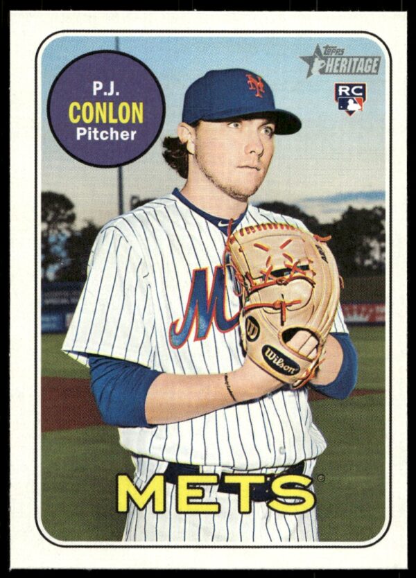 2018 Topps Heritage High Number P.J. Conlon #560 (Front)