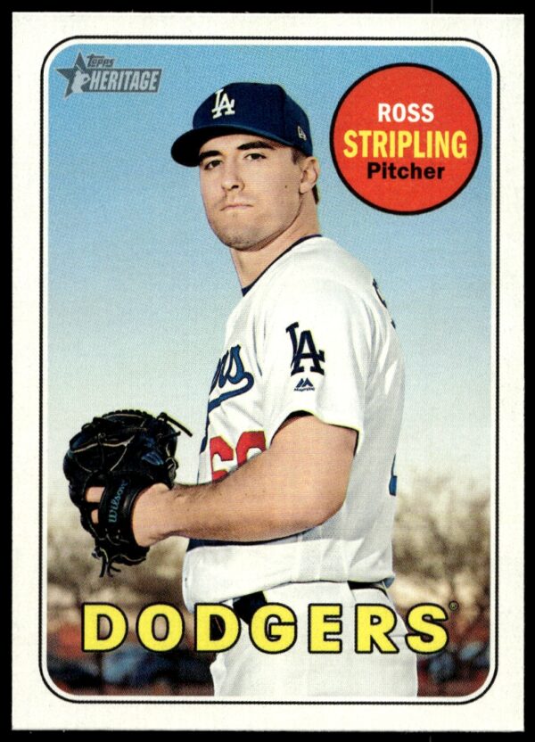 2018 Topps Heritage High Number Ross Stripling #621 (Front)