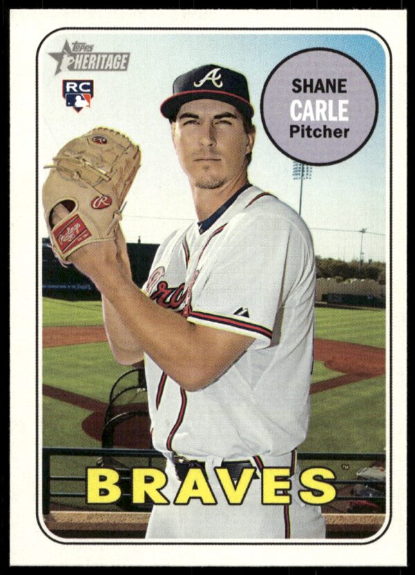 2018 Topps Heritage High Number Shane Carle #668 (Front)