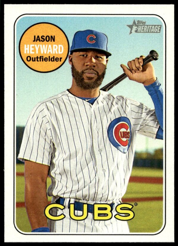 2018 Topps Heritage Jason Heyward #368 (Front)