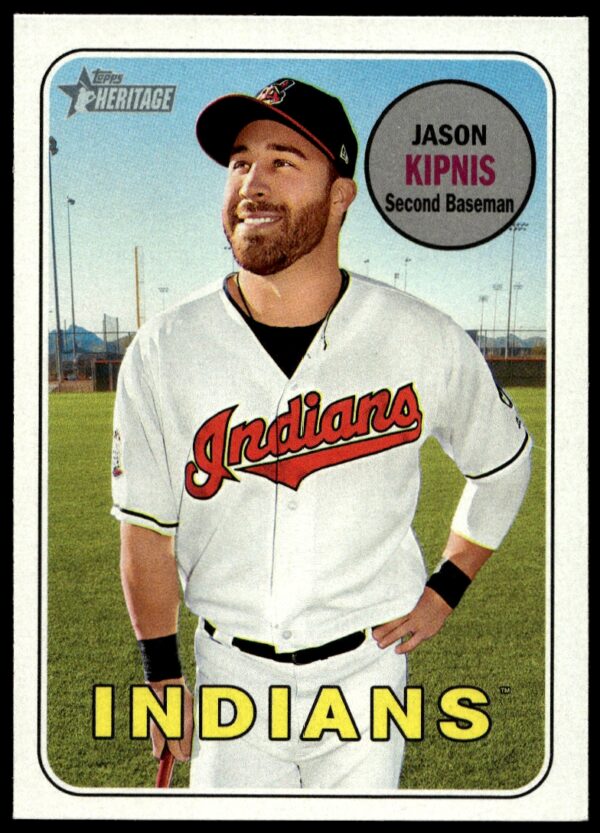 2018 Topps Heritage Jason Kipnis #199 (Front)