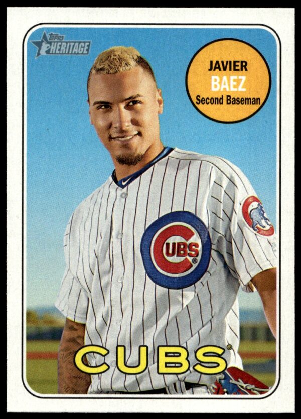 2018 Topps Heritage Javier Baez #171 (Front)