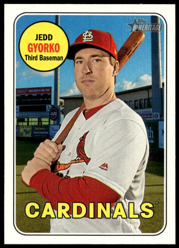 2018 Topps Heritage Jedd Gyorko #333 (Front)