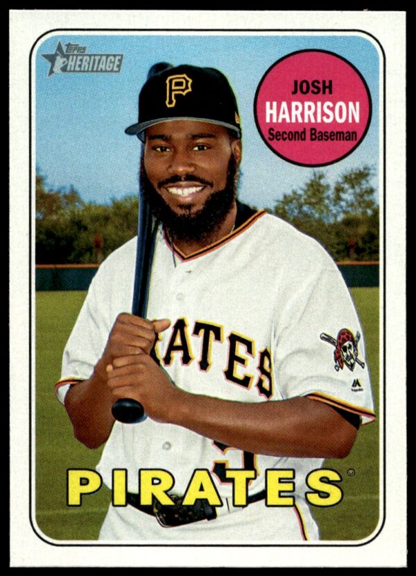 2018 Topps Heritage Josh Harrison #105 (Front)