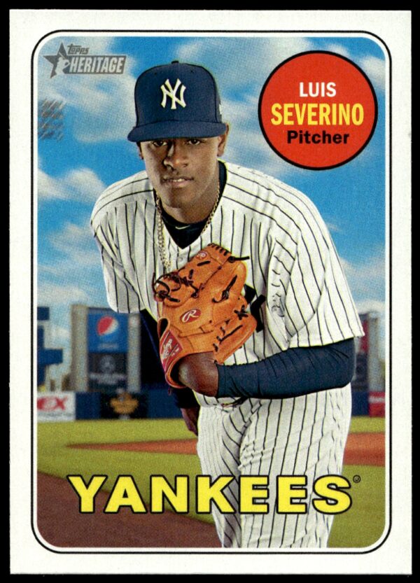 2018 Topps Heritage Luis Severino #303 (Front)