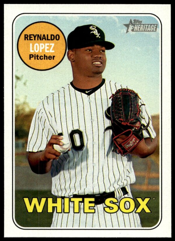 2018 Topps Heritage Reynaldo Lopez #296 (Front)