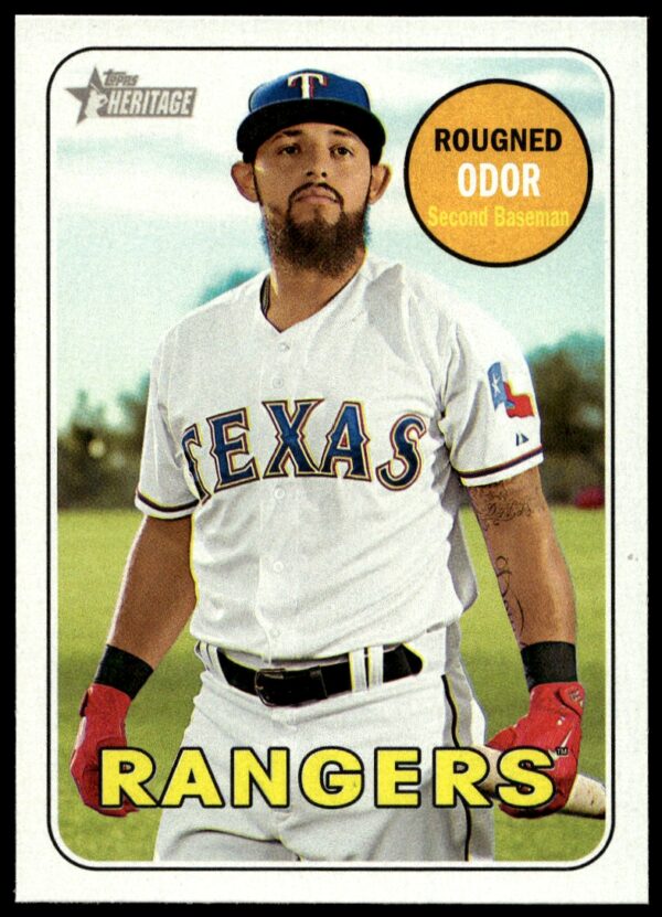 2018 Topps Heritage Rougned Odor #110 (Front)