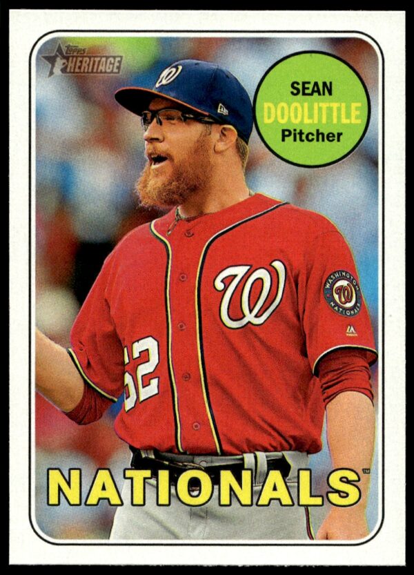 2018 Topps Heritage Sean Doolittle #315 (Front)