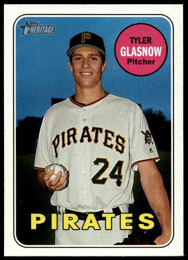 2018 Topps Heritage Tyler Glasnow #258 (Front)