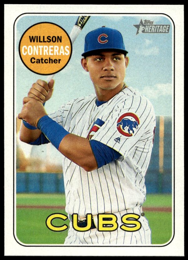 2018 Topps Heritage Willson Contreras #247 (Front)