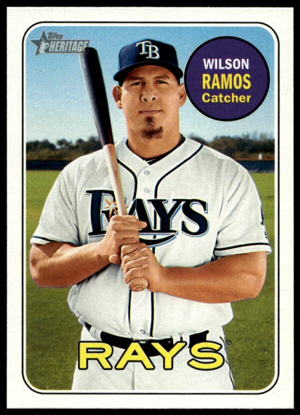 2018 Topps Heritage Wilson Ramos #228 (Front)