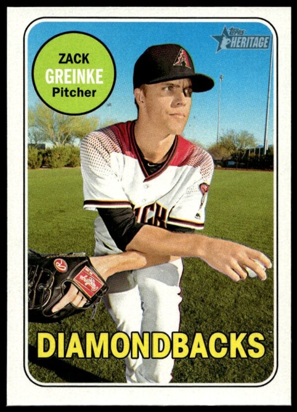 2018 Topps Heritage Zack Greinke #234 (Front)