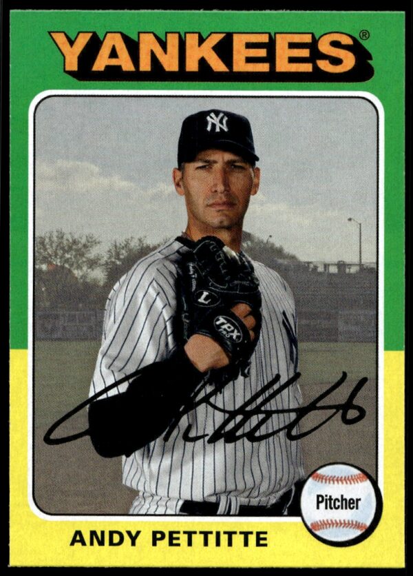2019 Topps Archives Andy Pettitte #109 (Front)