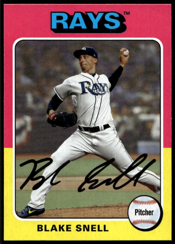 2019 Topps Archives Blake Snell #156 (Front)