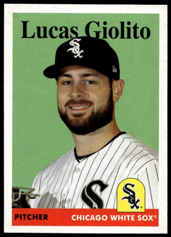 2019 Topps Archives Lucas Giolito #96 (Front)