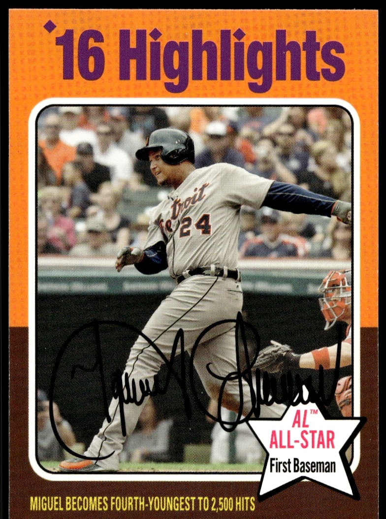 2019 Topps Archives Miguel Cabrera #312 (Front)