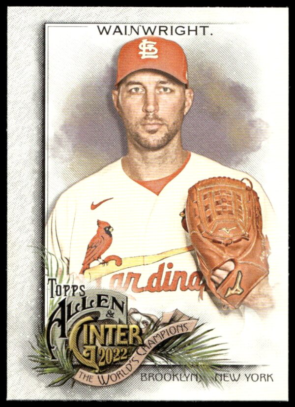 2022 Topps Allen & Ginter Adam Wainwright #205 (Front)