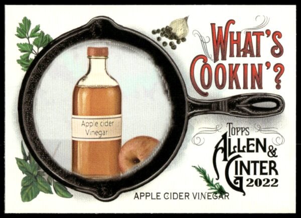 2022 Topps Allen & Ginter Apple Cider Vinegar What's Cookin? #WC-1 (Front)