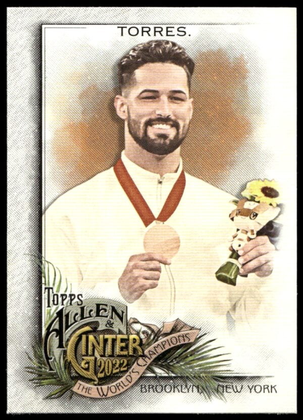 2022 Topps Allen & Ginter Ariel Torres #295 (Front)