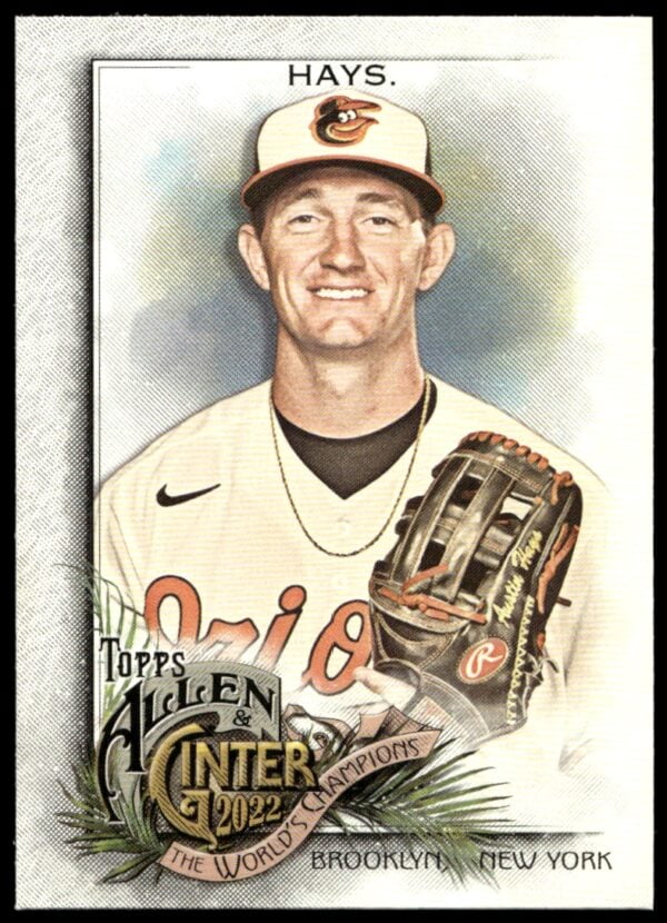 2022 Topps Allen & Ginter Austin Hays #307 (Front)