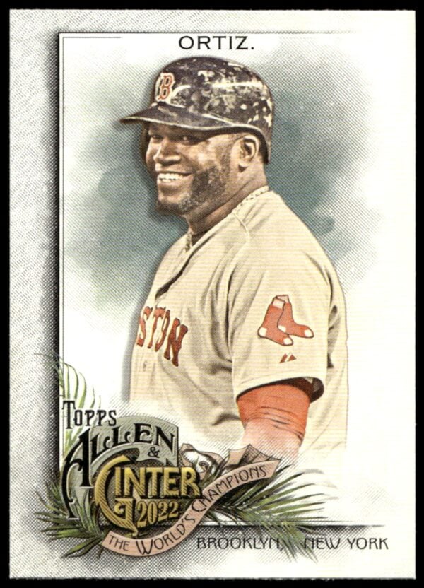 2022 Topps Allen & Ginter David Ortiz #82 (Front)