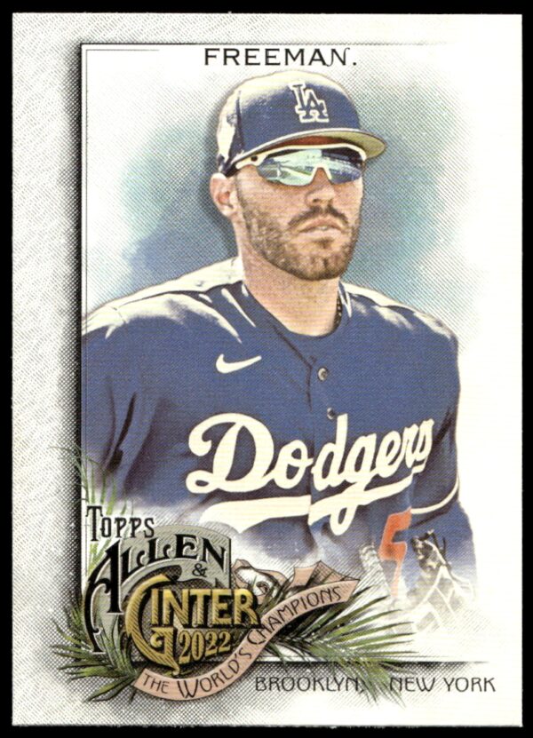 2022 Topps Allen & Ginter Freddie Freeman #18 (Front)