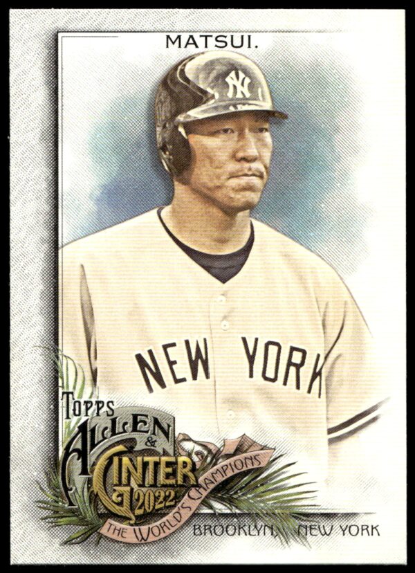 2022 Topps Allen & Ginter Hideki Matsui #141 (Front)