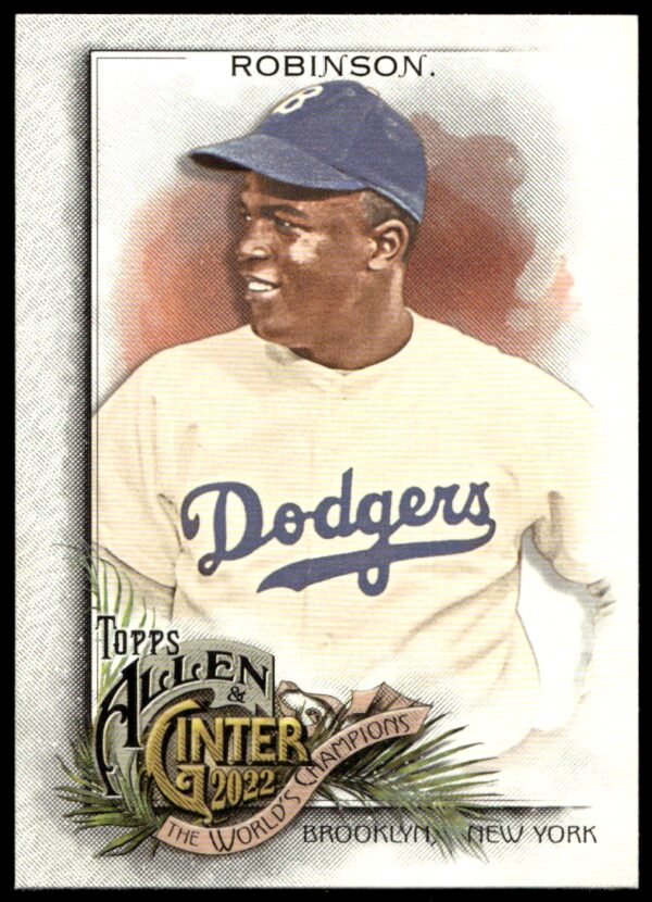 2022 Topps Allen & Ginter Jackie Robinson #108 (Front)