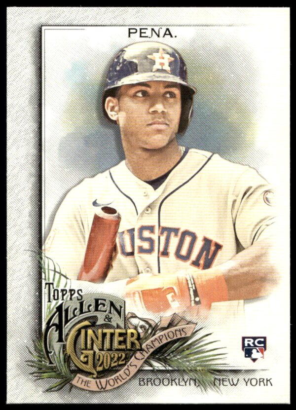 2022 Topps Allen & Ginter Jeremy Pena #349 (Front)