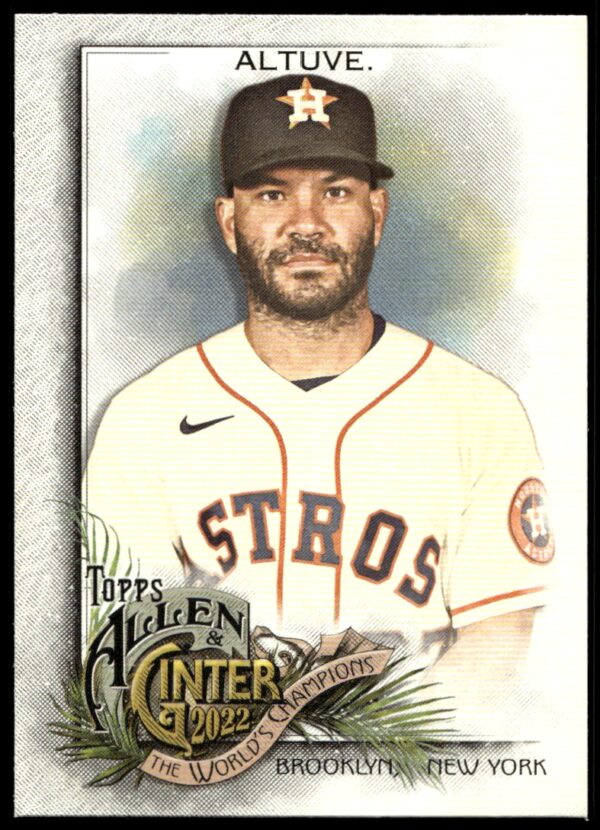 2022 Topps Allen & Ginter Jose Altuve #96 (Front)