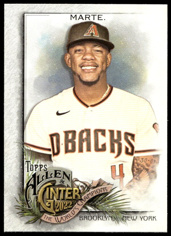 2022 Topps Allen & Ginter Ketel Marte #92 (Front)