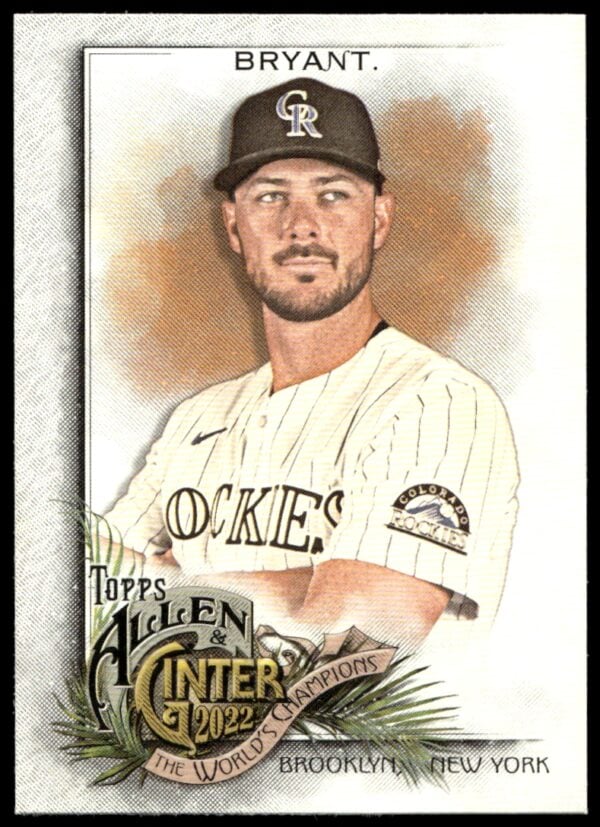 2022 Topps Allen & Ginter Kris Bryant #24 (Front)