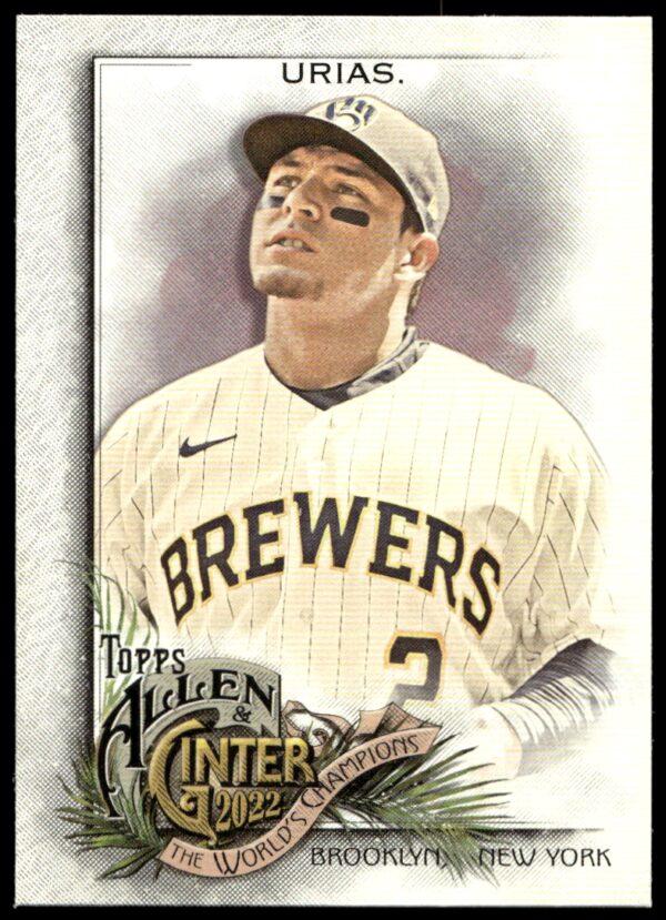 2022 Topps Allen & Ginter Luis Urias #321 (Front)