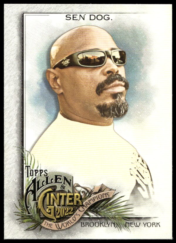 2022 Topps Allen & Ginter Sen Dog #255 (Front)