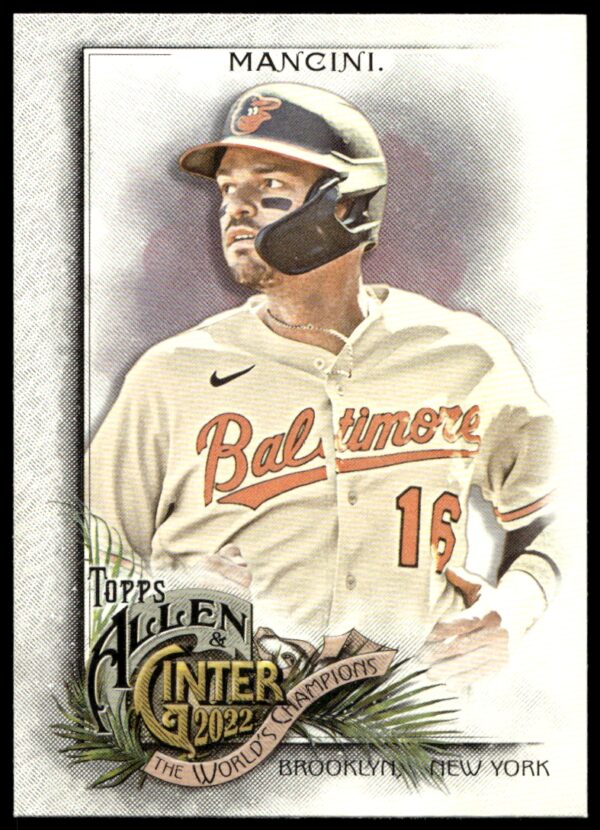 2022 Topps Allen & Ginter Trey Mancini #253 (Front)