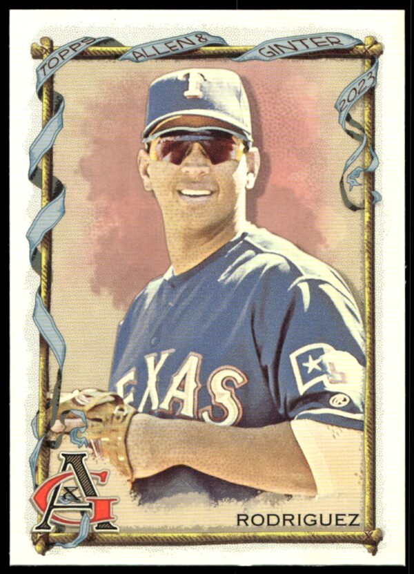 2023 Topps Allen & Ginter Alex Rodriguez #7 (Front)