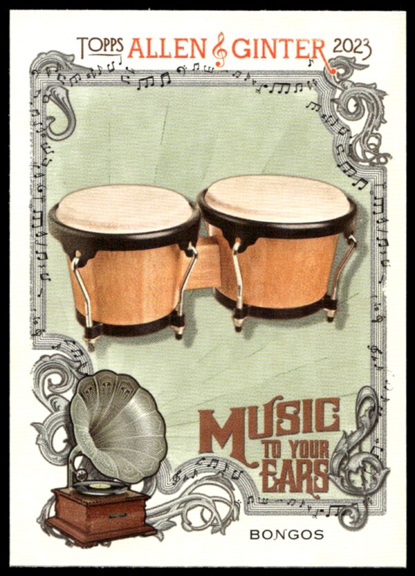 2023 Topps Allen & Ginter Bongos Music to Your Ears #MTYE-9 (Front)