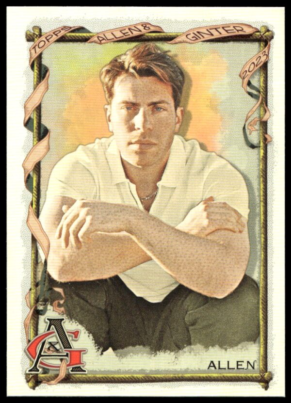 2023 Topps Allen & Ginter Hoodie Allen #298 (Front)