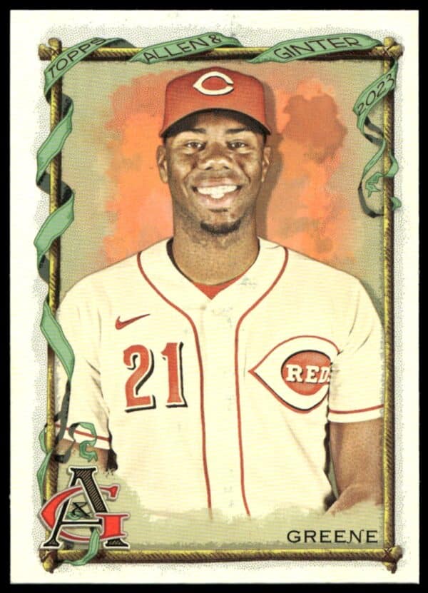 2023 Topps Allen & Ginter Hunter Greene #182 (Front)