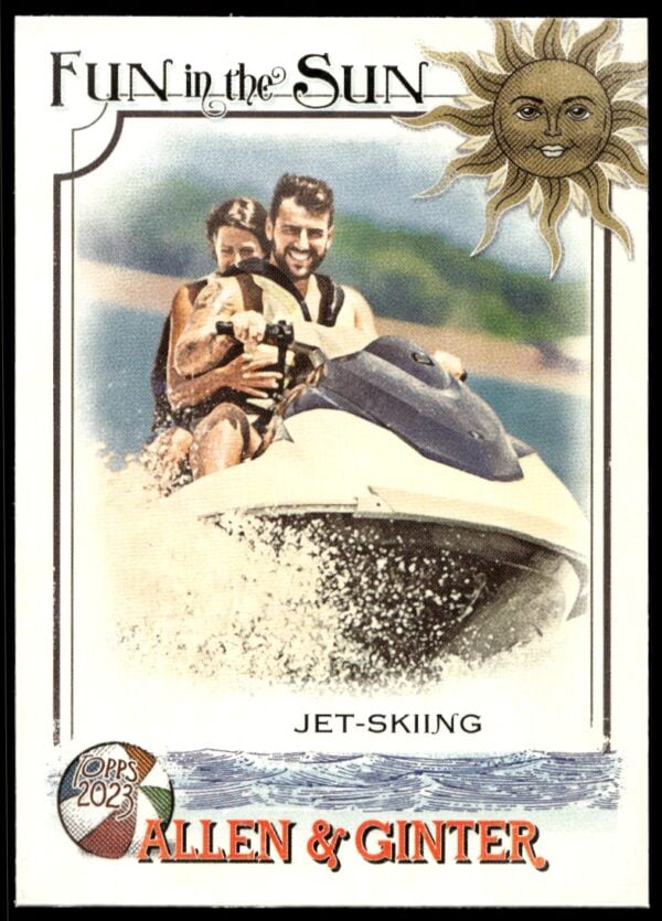 2023 Topps Allen & Ginter Jet-Skiing Fun in the Sun #FITS-10 (Front)