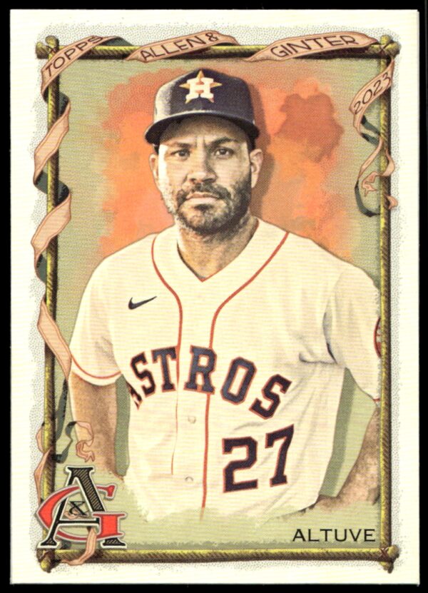 2023 Topps Allen & Ginter Jose Altuve #156 (Front)