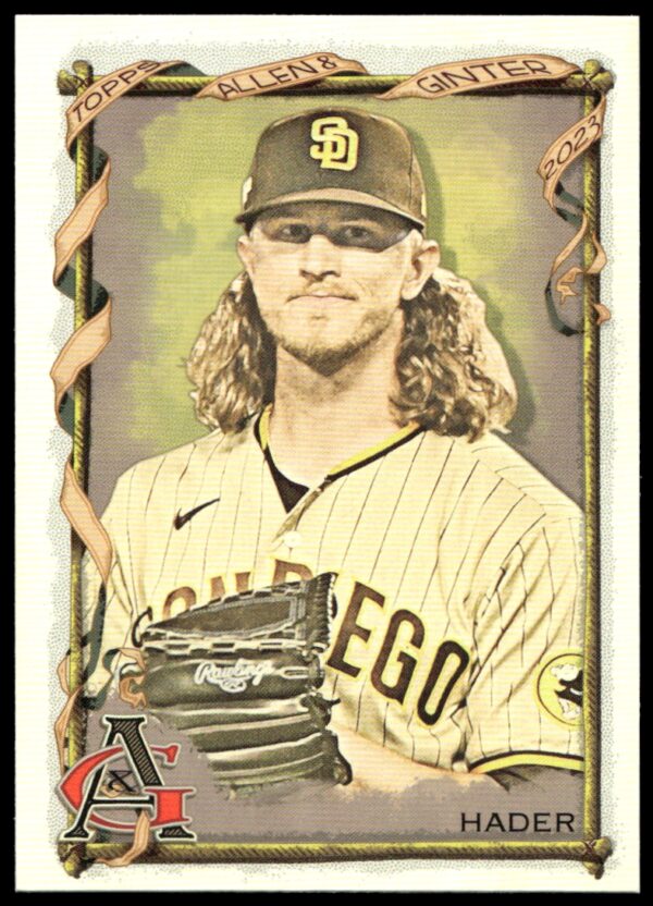 2023 Topps Allen & Ginter Josh Hader #186 (Front)