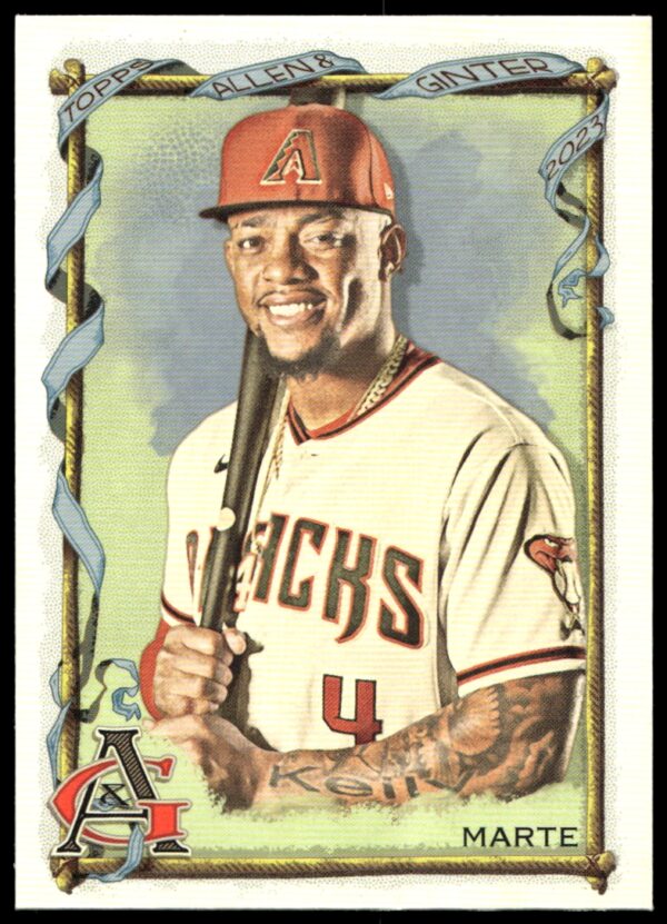 2023 Topps Allen & Ginter Ketel Marte #170 (Front)